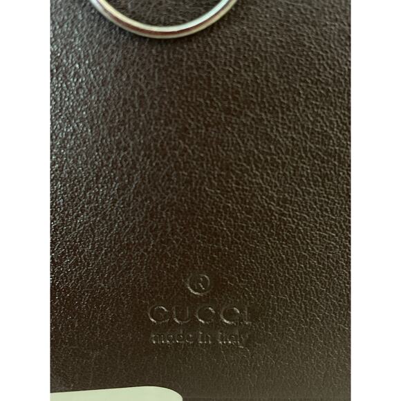 GUCCI Guccissima 6 Key Holder Case Rich Dark Brown EUC - Picture 4 of 8
